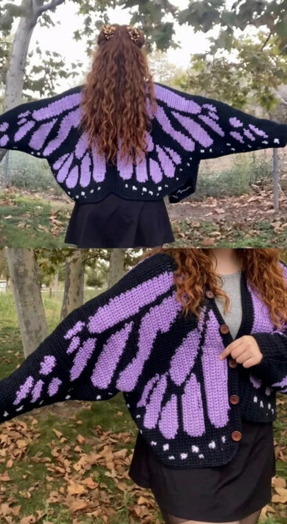 Butterfly Cardigan